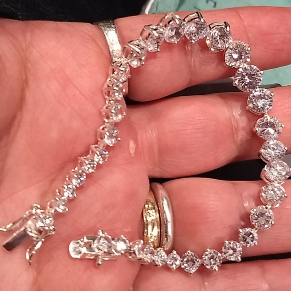 🔥FINALPRICE🔥Sterling.925.RJ.GrazianoCZ.bracelet - Picture 12 of 16